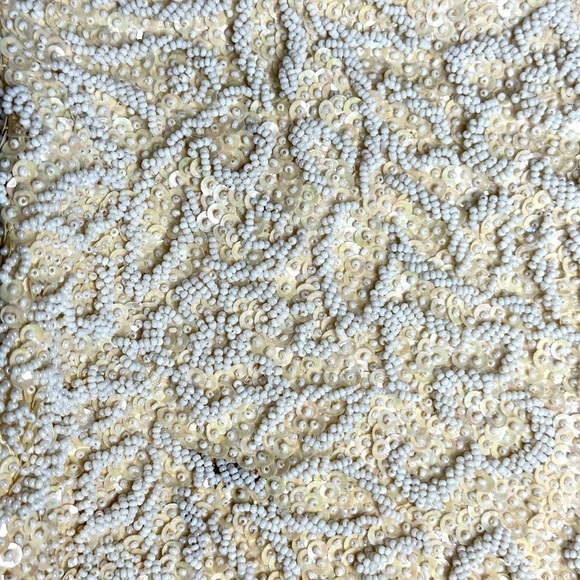 COPY - Vintage 1960s Handbag with Lucite Trim - Picture 3 of 6